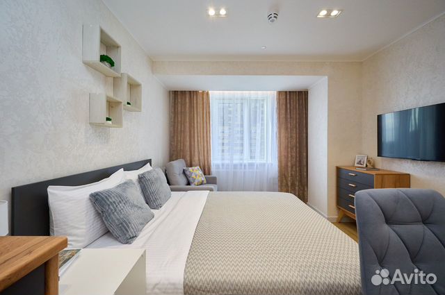 

Квартира-студия, 21 м², 2 кровати