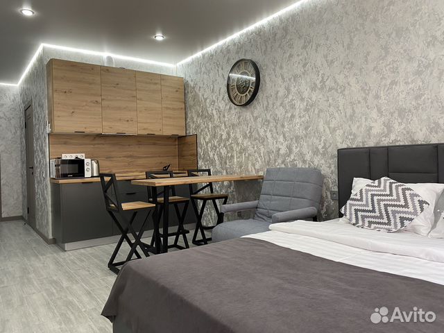 

Квартира-студия, 27 м², 2 кровати