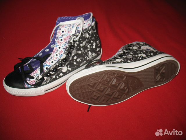 Кеды Converse с двойным верхом унисекс р 41.5 Кеды Converse с двойным верхом унисекс р 41.5
