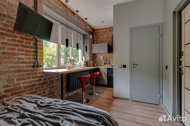 

Квартира-студия, 18 м², 1 кровать