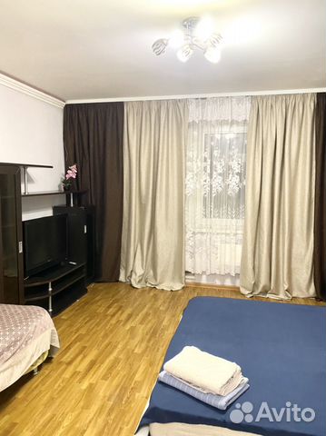 

1-к. квартира, 45 м², 2 кровати