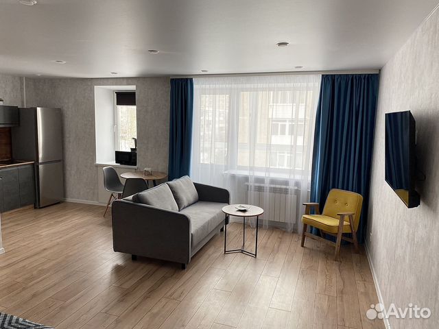

Квартира-студия, 35 м², 2 кровати