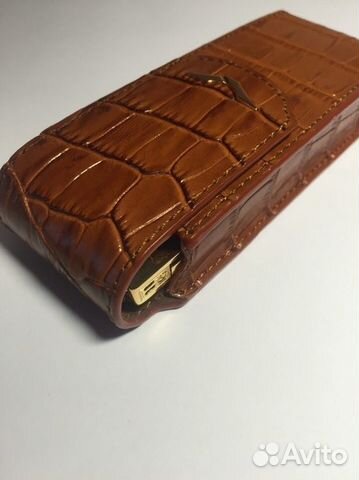 Чехол для Vertu Signature S Design Brown Alligator