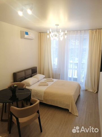 

Квартира-студия, 25 м², 2 кровати