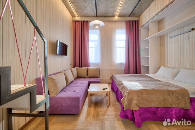 

Квартира-студия в апарт-отеле, 26 м², 1 кровать