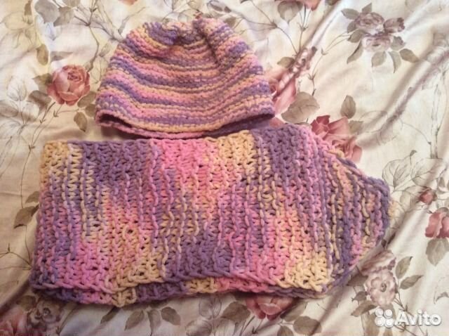 Шарф и шапка новые