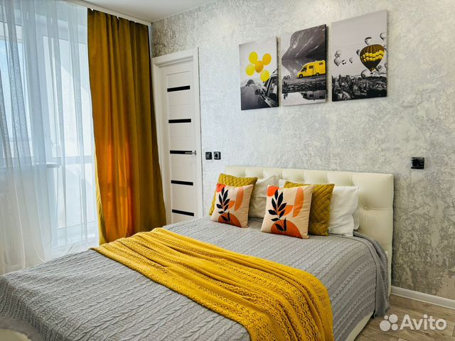 

1-к. квартира, 42 м², 2 кровати