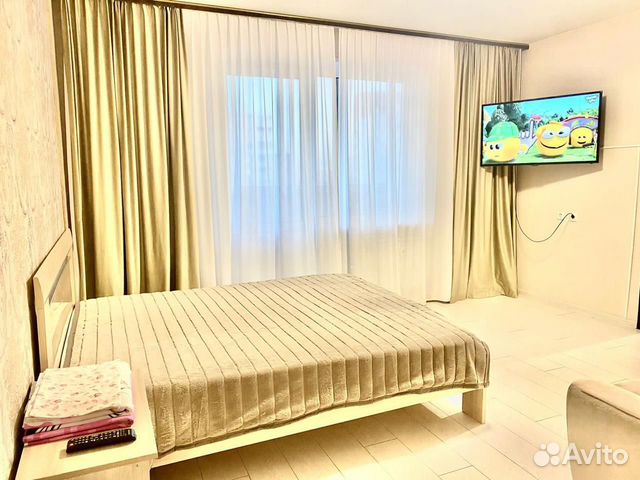 

1-к. квартира, 45 м², 2 кровати