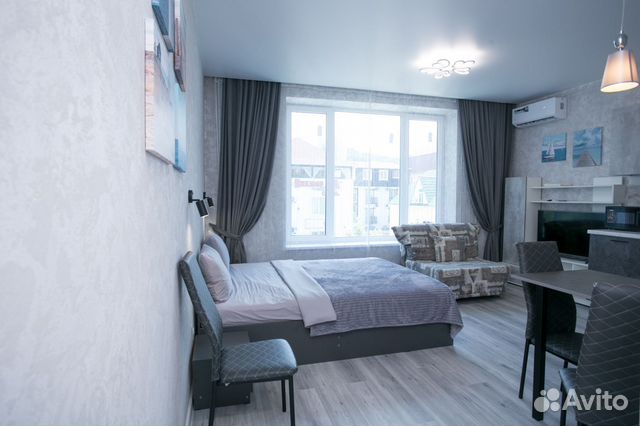 

Квартира-студия, 27 м², 2 кровати