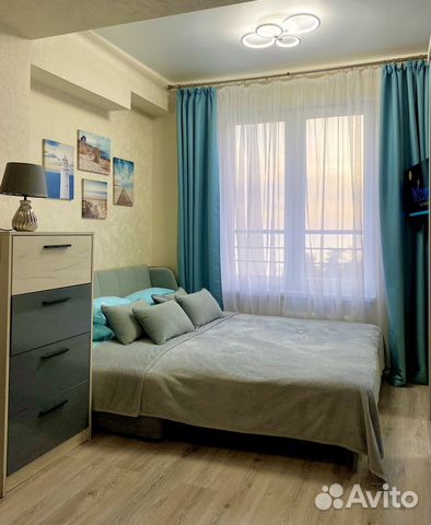

Квартира-студия, 28 м², 2 кровати