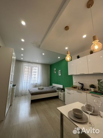 

Квартира-студия, 26 м², 1 кровать