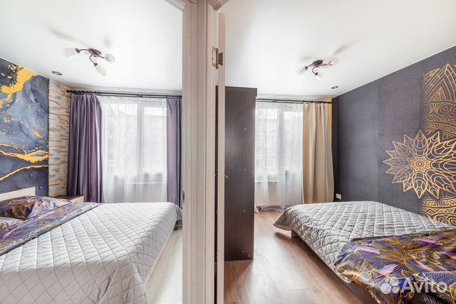 

2-к. квартира, 41,3 м², 3 кровати