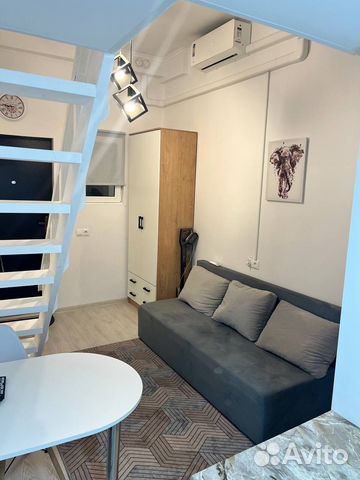 

Квартира-студия, 24 м², 2 кровати