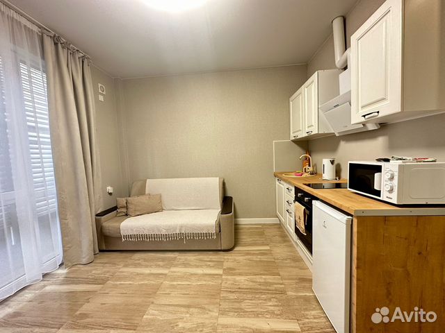 

Квартира-студия, 27 м², 2 кровати