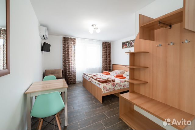 

Квартира-студия, 16 м², 2 кровати