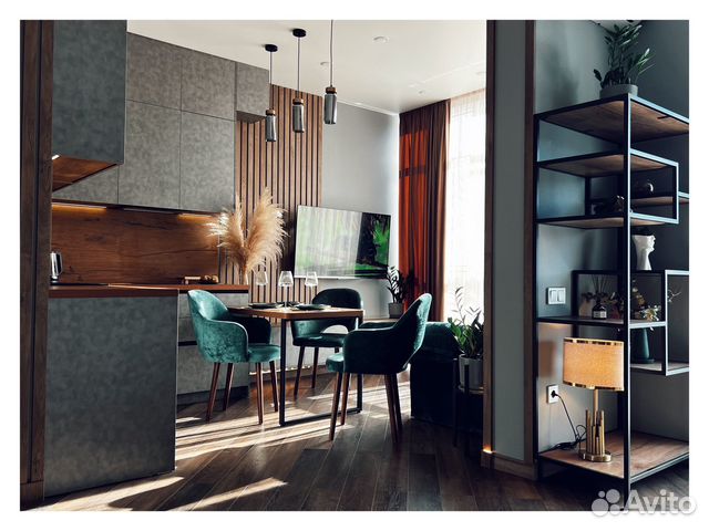 

1-к. квартира, 37 м², 2 кровати