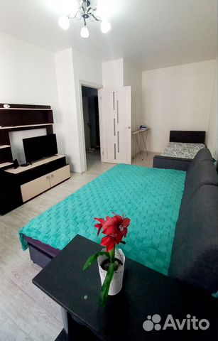 

1-к. квартира, 37 м², 2 кровати