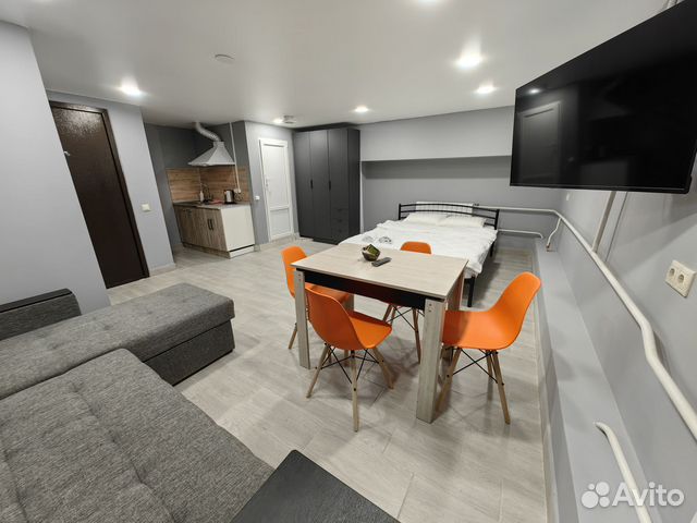 

Квартира-студия, 30 м², 2 кровати