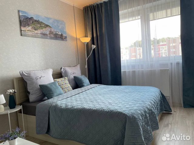 

1-к. квартира, 40 м², 2 кровати