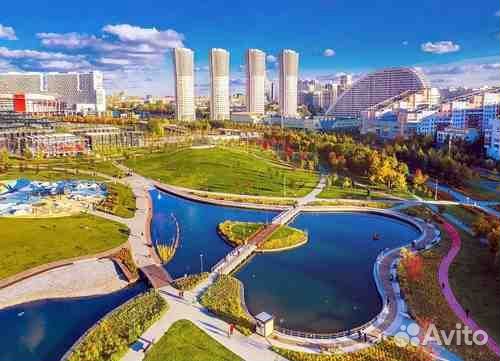 

1-к. квартира, 41,6 м², 2 кровати