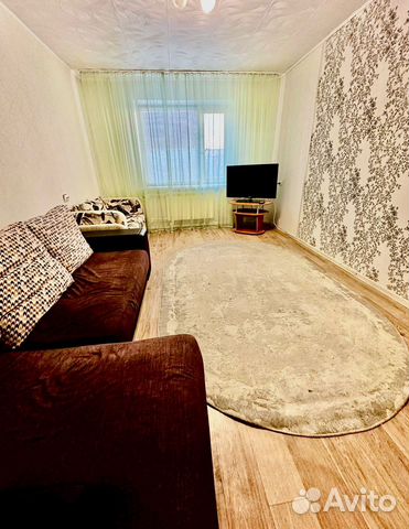 

1-к. квартира, 45 м², 3 кровати