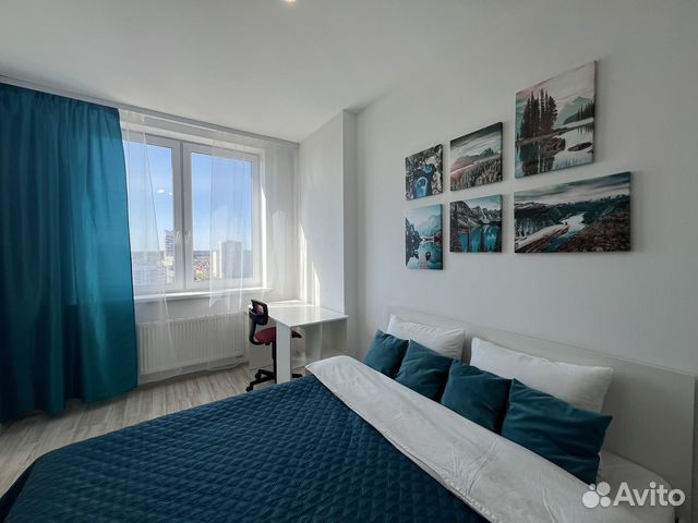 

1-к. квартира, 34 м², 1 кровать
