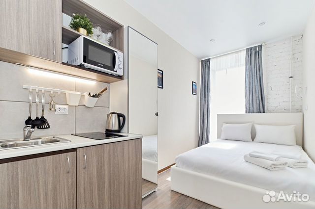 

Квартира-студия, 14 м², 1 кровать