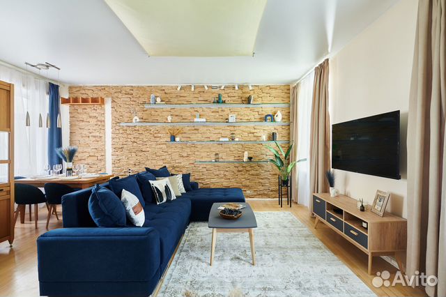 

3-к. квартира, 90 м², 3 кровати