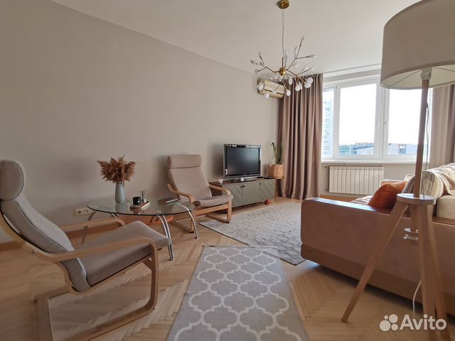 

2-к. квартира, 52 м², 2 кровати
