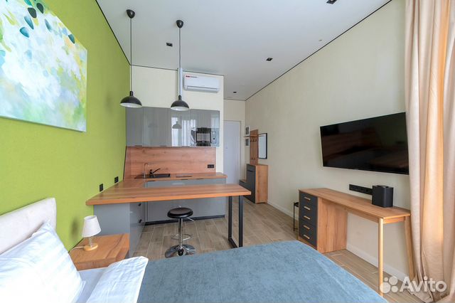 

Квартира-студия, 21 м², 1 кровать