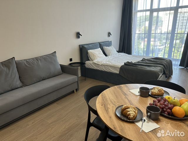 

Квартира-студия, 30 м², 2 кровати