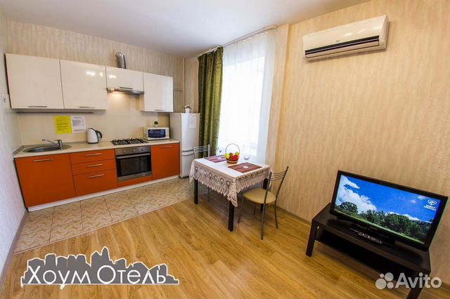 

1-к. квартира, 45 м², 2 кровати