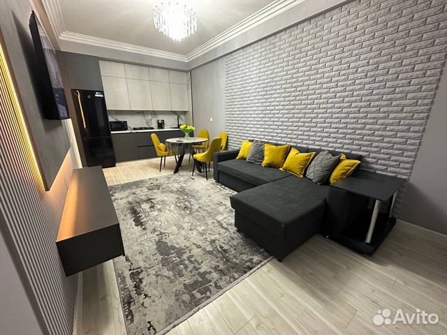 

Квартира-студия, 50 м², 2 кровати