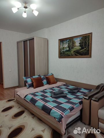 

1-к. квартира, 38 м², 2 кровати