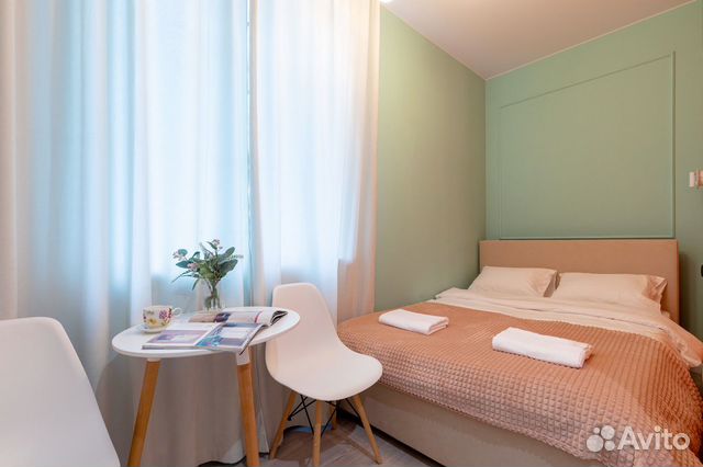 

Квартира-студия, 12 м², 1 кровать