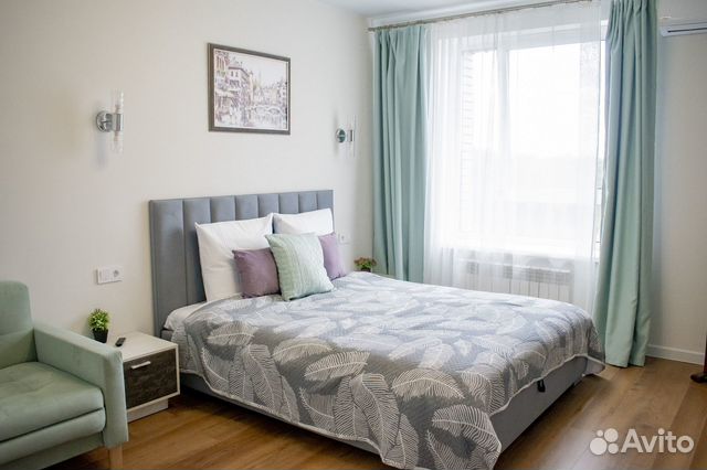 

1-к. квартира, 38 м², 3 кровати