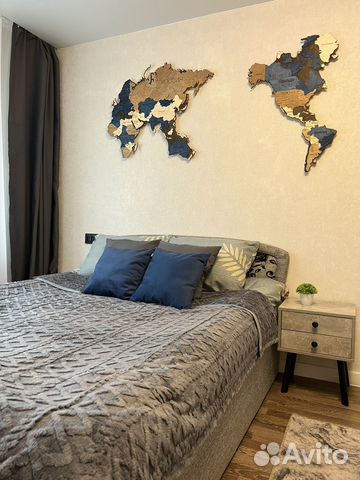 

1-к. квартира, 33 м², 1 кровать