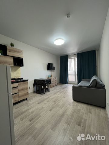 

Квартира-студия, 28 м², 1 кровать