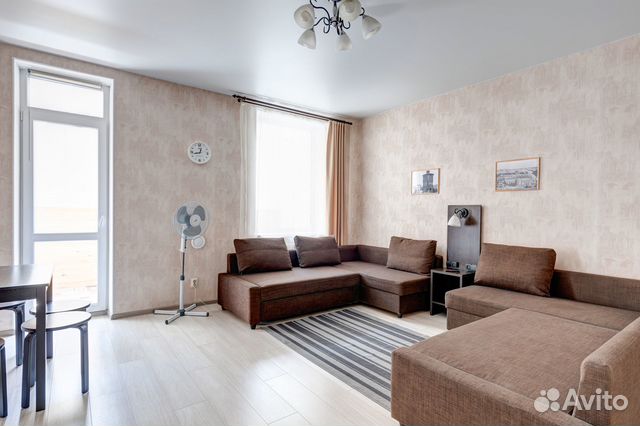

1-к. квартира, 30 м², 2 кровати