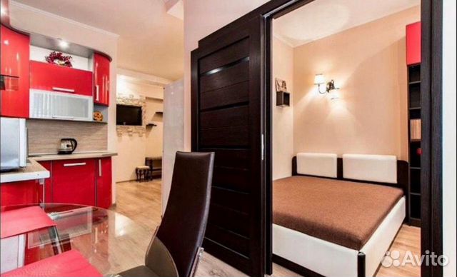 

1-к. квартира, 35 м², 2 кровати