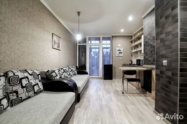 

Квартира-студия, 28 м², 2 кровати