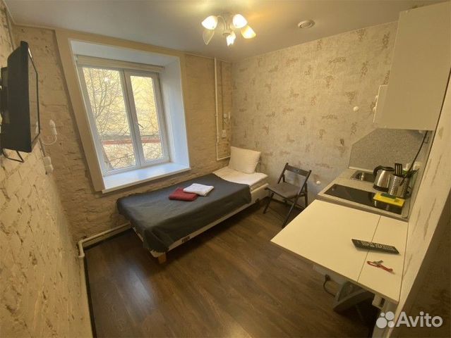 

Квартира-студия, 14 м², 1 кровать