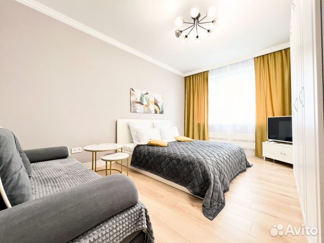 

1-к. квартира, 45 м², 2 кровати