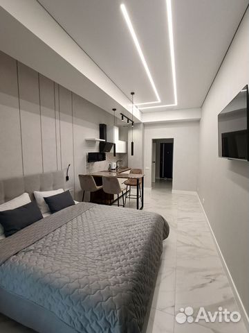 

Квартира-студия, 35 м², 2 кровати