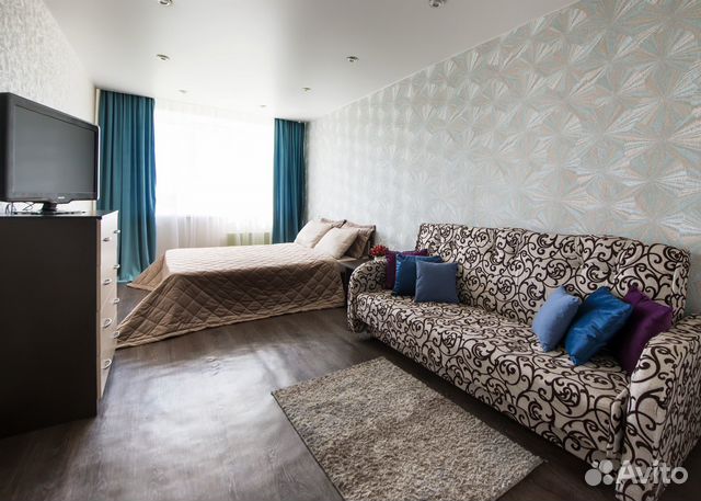 

1-к. квартира, 35 м², 2 кровати