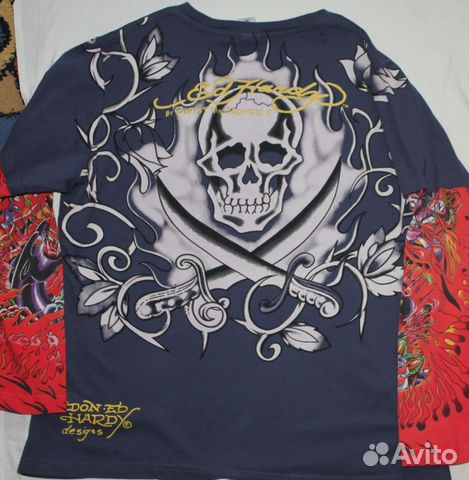 Толстовка Ed Hardy. Новая. Р-р 10-12 лет 146-152см
