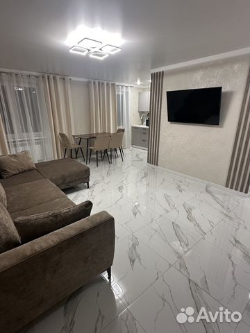 

1-к. квартира, 45 м², 2 кровати