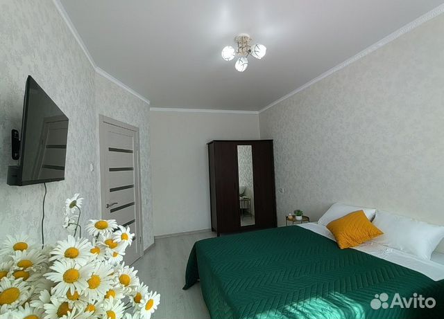 

1-к. квартира, 38 м², 2 кровати
