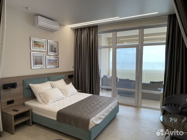 

Квартира-студия, 50 м², 2 кровати
