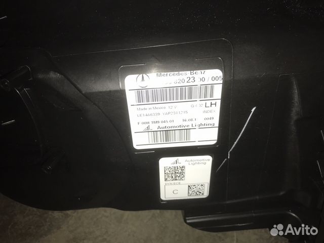 Фара левая на мерседес 166 GLS Фара левая на мерседес 166 GLS